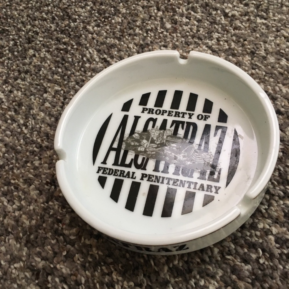 Alcatraz ashtray